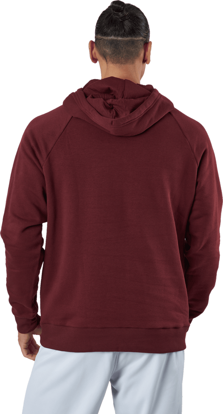 Ua Rival Fleece Hoodie Châtaigne Rouge