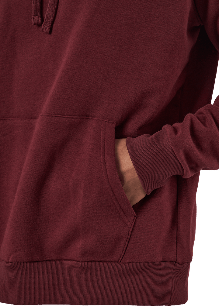 Ua Rival Fleece Hoodie Châtaigne Rouge