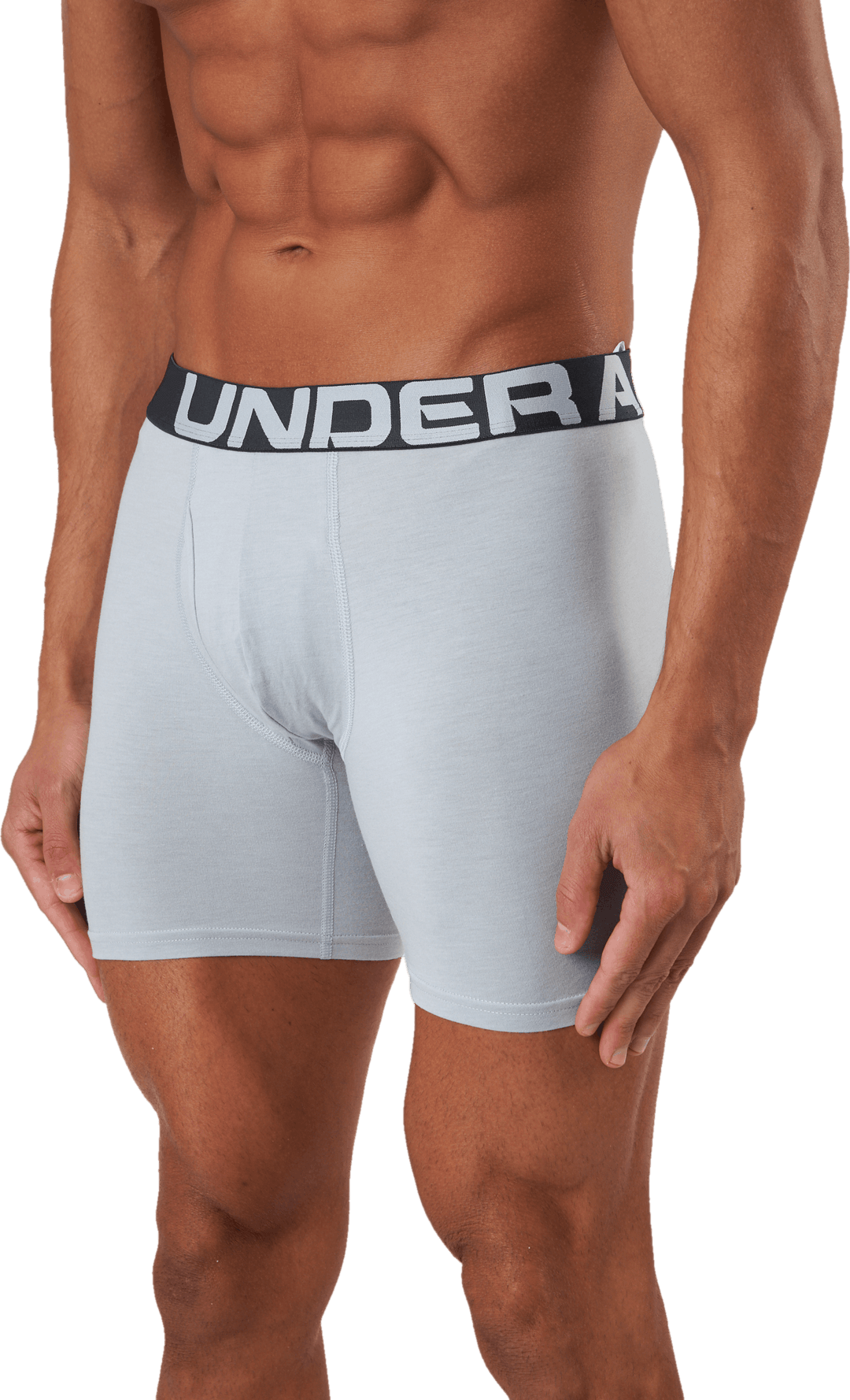 Ua Charged Cotton 6in 3 Pack Royal