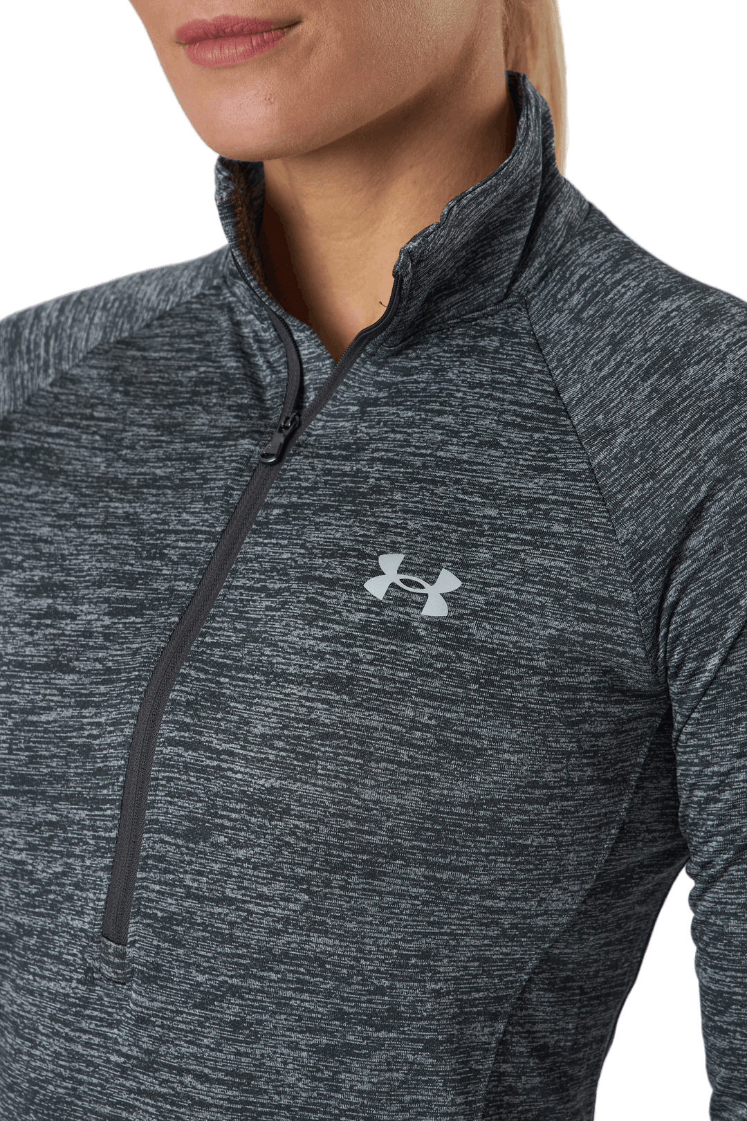 Tech 1/2 Zip - Twist Jet Gray