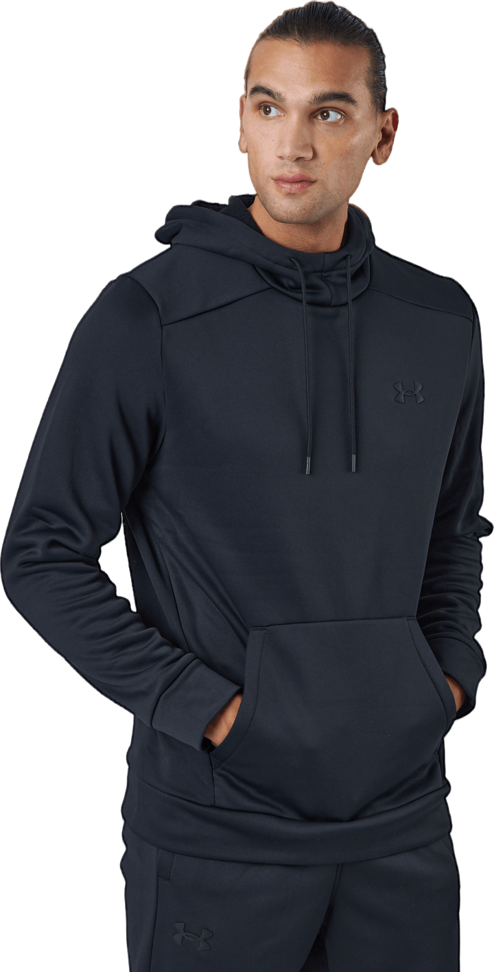 Ua Armour Fleece Hoodie Noir