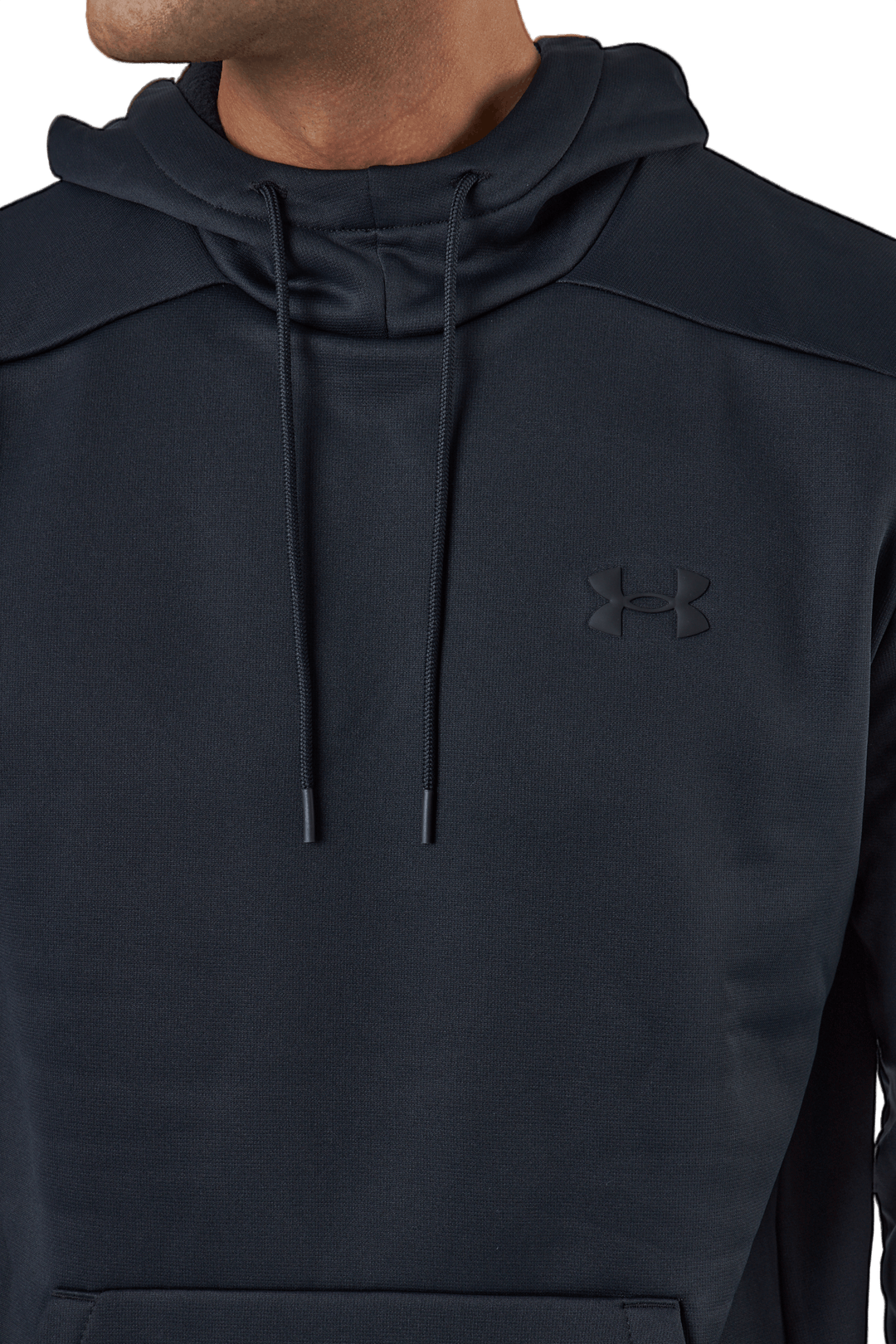 Ua Armour Fleece Hoodie Noir