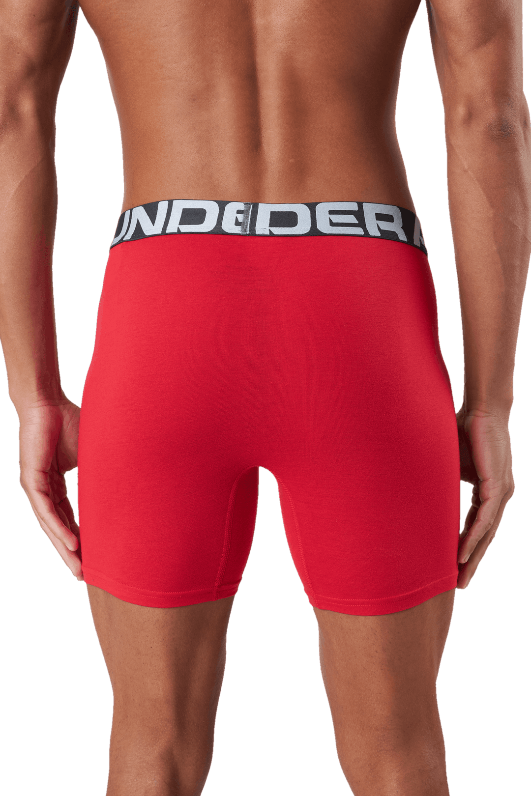 Ua Charged Cotton 6in 3 Pack Rouge