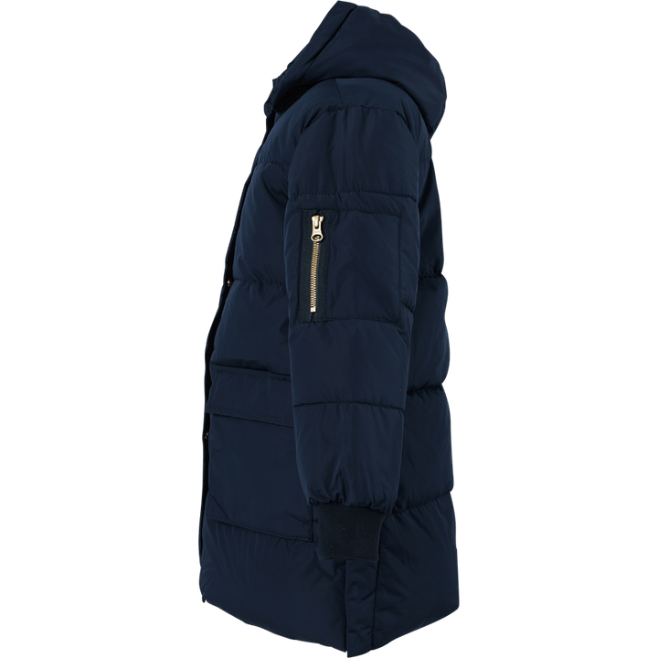 Nkfmuso Long Puffer Jacket Cam Dark Sapphire