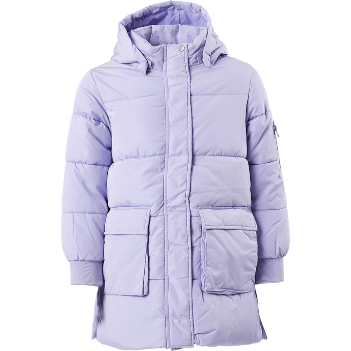 Nkfmuso Long Puffer Jacket Cam Lavender