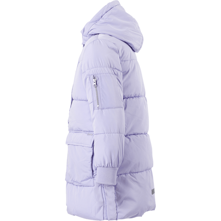 Nkfmuso Long Puffer Jacket Cam Lavender