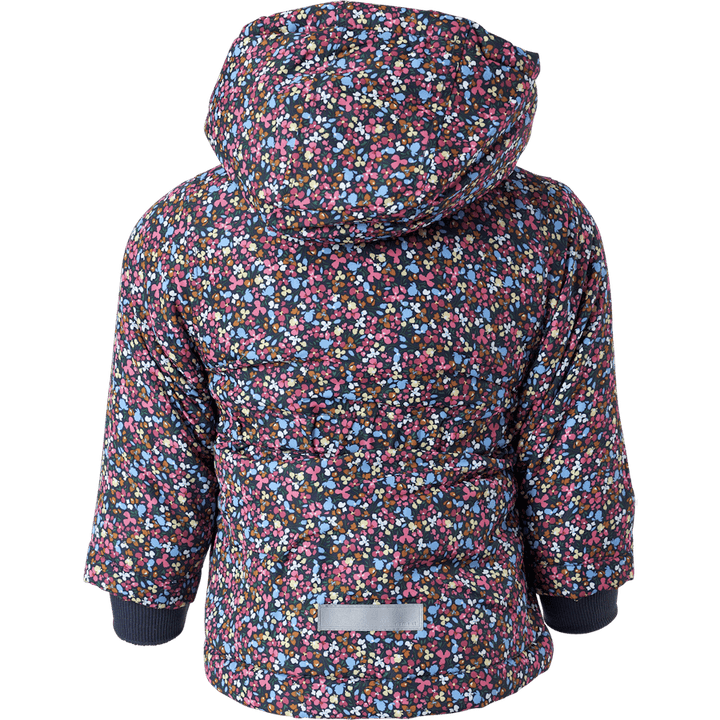 Nmfmaxi Jacket Petit Flower1 Odyssey Gray