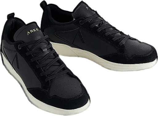 Visuklass Leather Suede S-C18 Black Marshmallow - Men