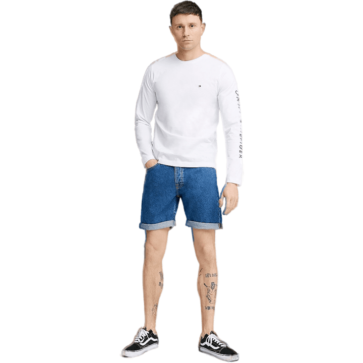 Tommy Hilfiger Tommy Logo Long Sleeve Tee Ybr