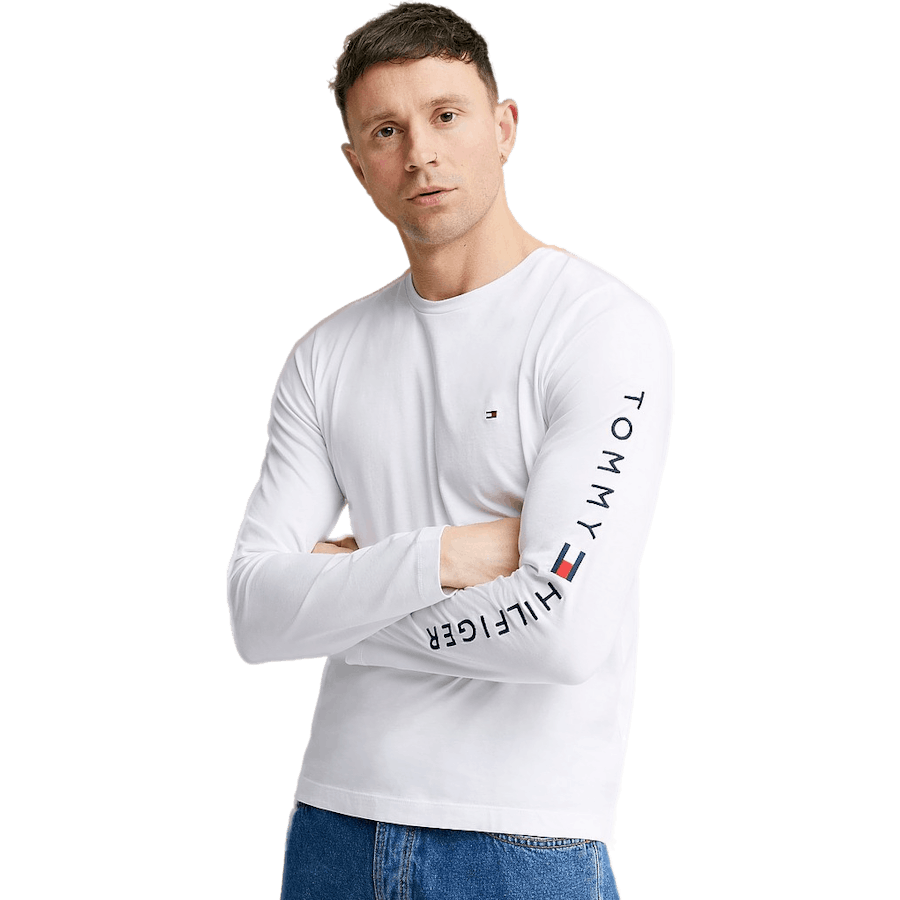 Tommy Hilfiger Tommy Logo Long Sleeve Tee Ybr