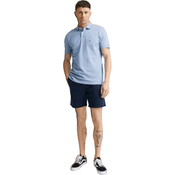 Polo régulier Dy5 1985 - Bleu aube