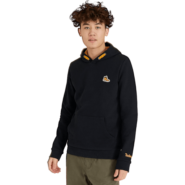 The Iconic Hooded Sweatshirt 09b Black