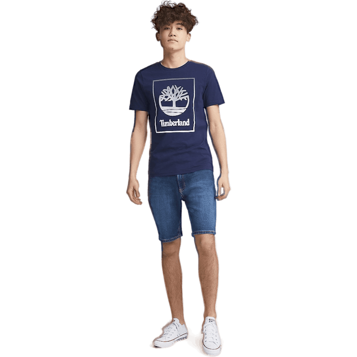 T-shirt manches courtes 85t Bleu marine