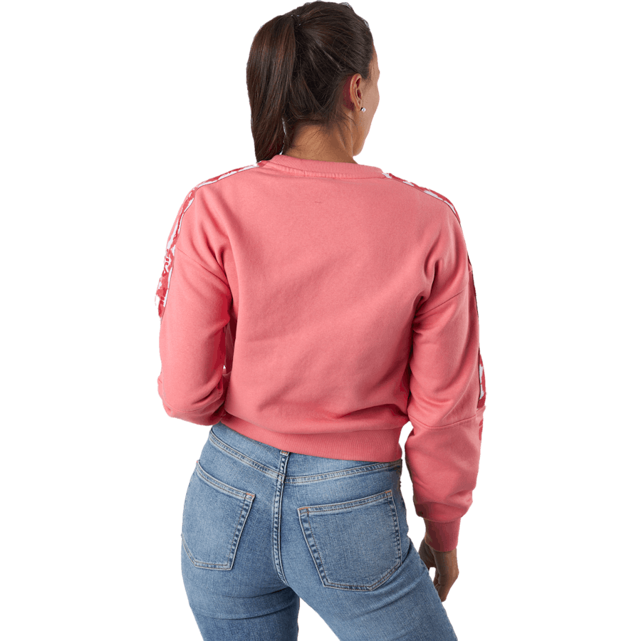 Bettens Cropped Crew Sweat 40021 - Tea Rose