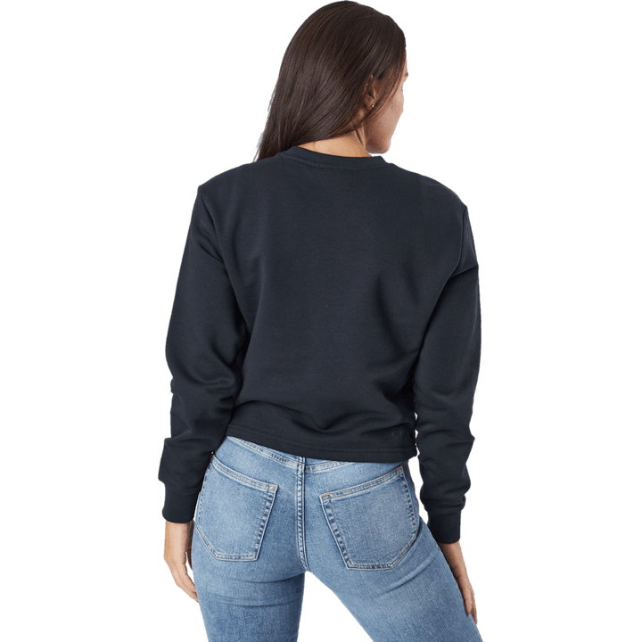 Bevaix Cropped Crew Sweat 80001 - Moonless Night