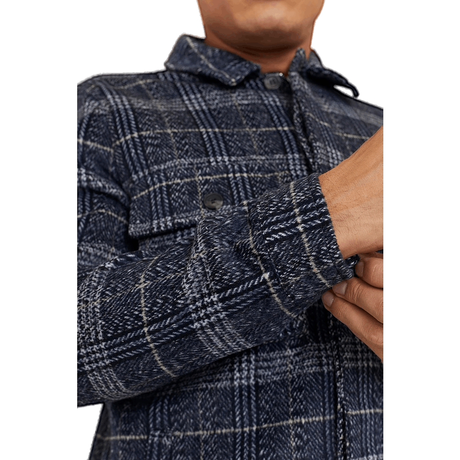 Monterey Check Overshirt Blue Check