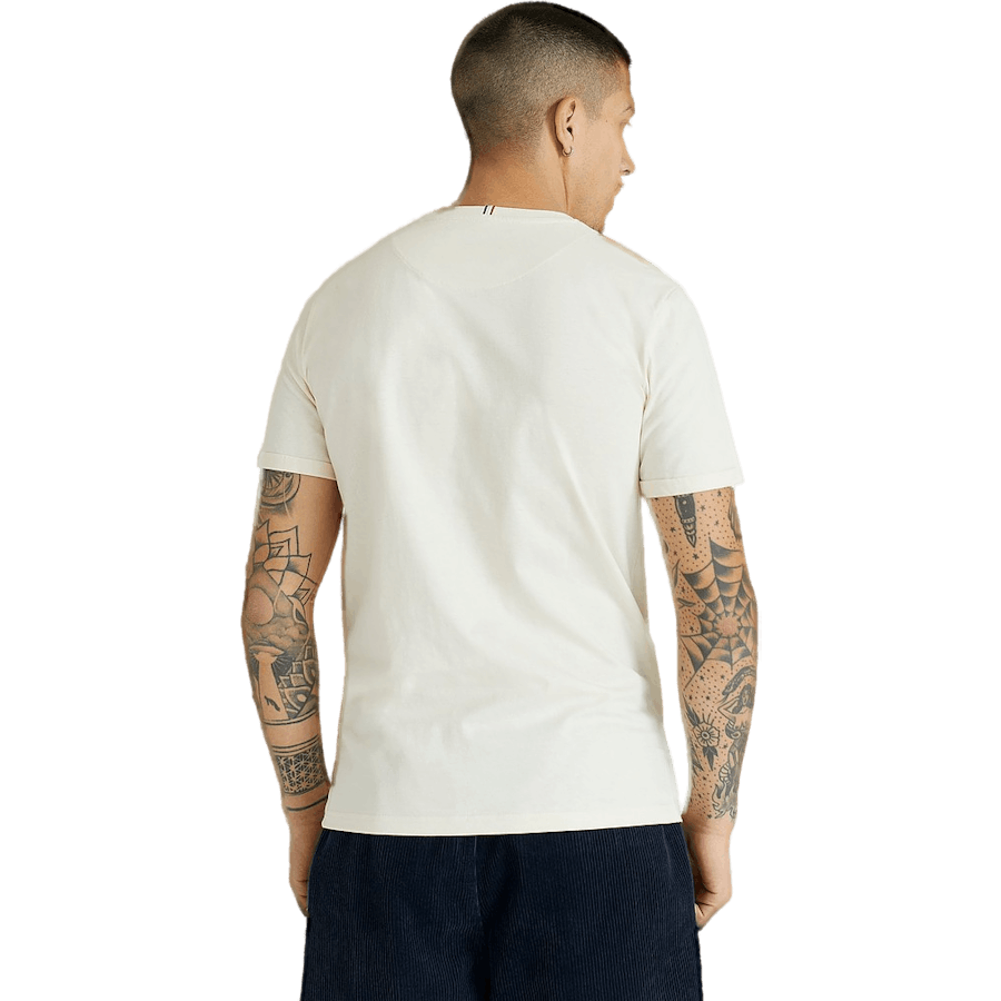 Lens T-shirt Ivory/black