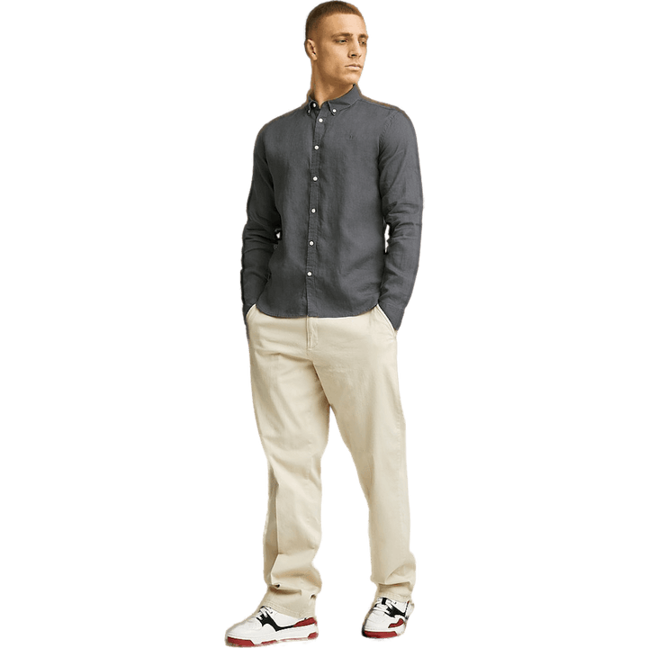 Les Deux Christoph Linen B.d. Shirt Turbulence