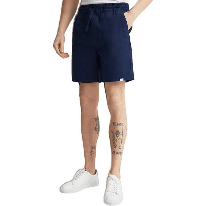 Les Deux Otto Twill Shorts Dark