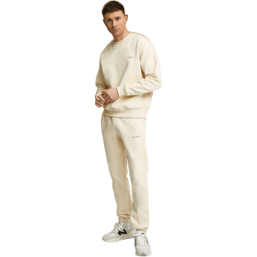 Diego Sweatpants Elfenbein/Karibu-Braun