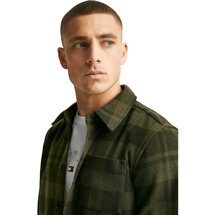 Les Deux Jason Check Wool Hybrid  Night