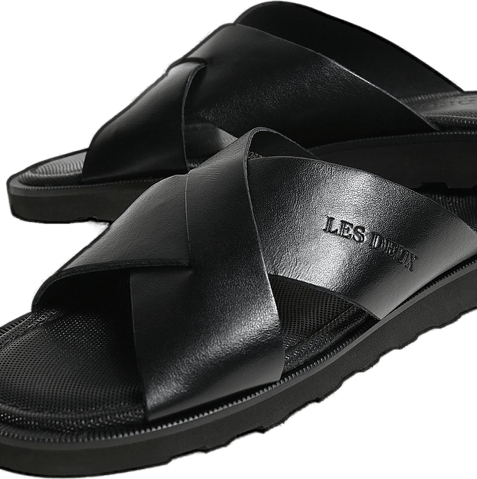 Les Deux Larry Leather Sandal