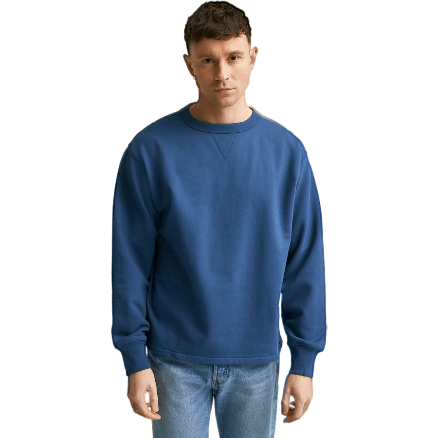 Lmc Crew Neck Sweatshirt Dark Dark Denim