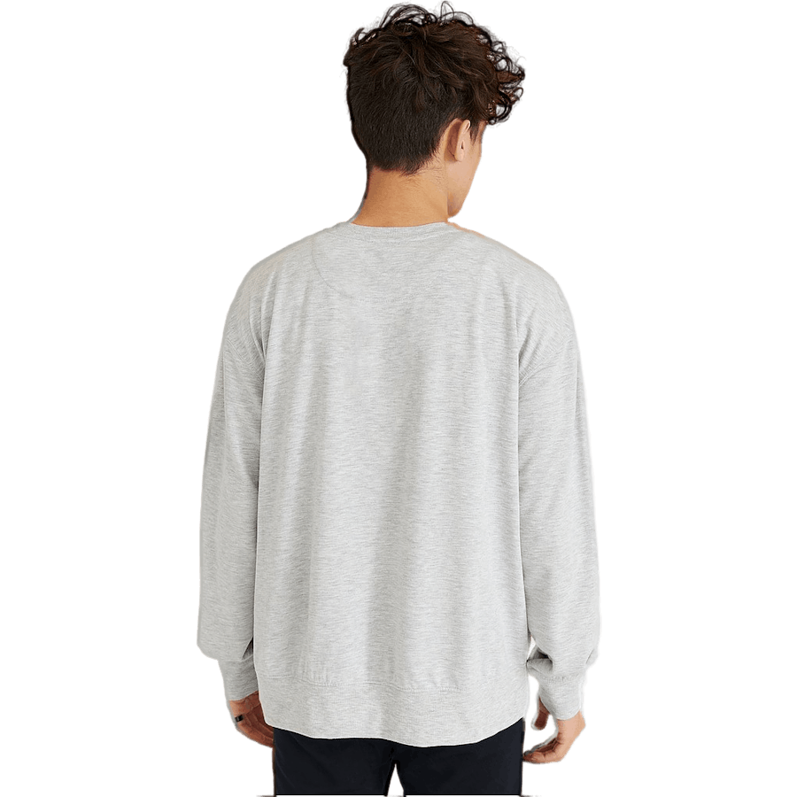 Lvb Graphic Crwneck Sweatshirt Light Grayheather