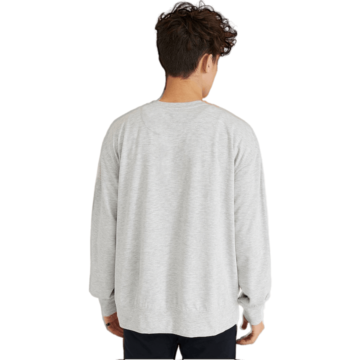 Lvb Graphic Crwneck Sweatshirt Light Grayheather