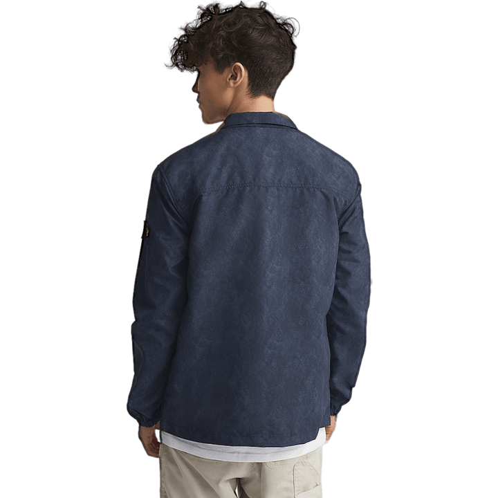 Mineral Pocket Shacket Black