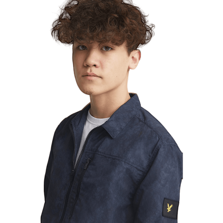 Mineral Pocket Shacket Black