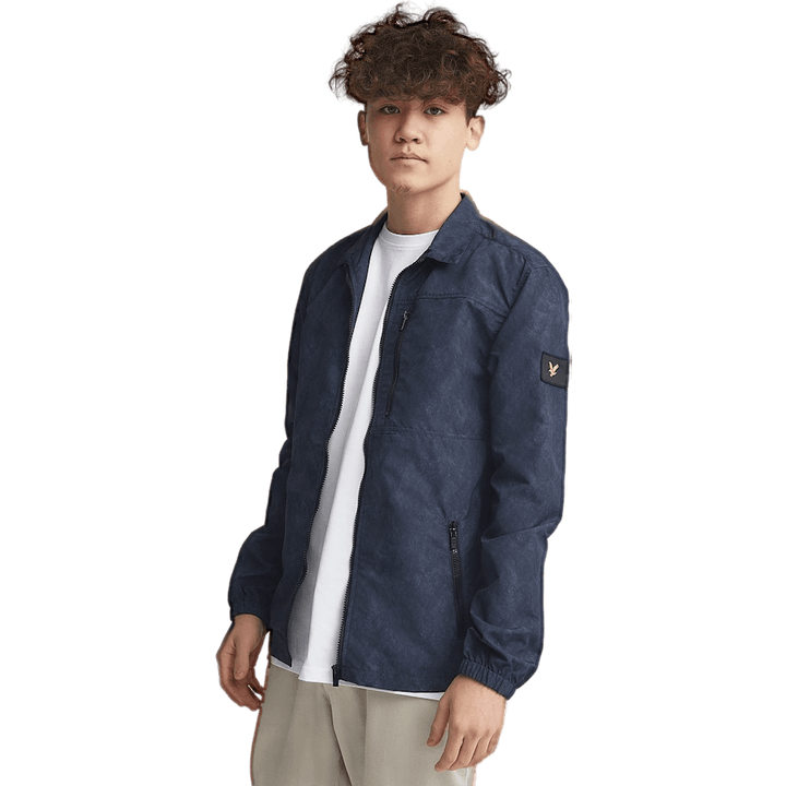 Mineral Pocket Shacket Black