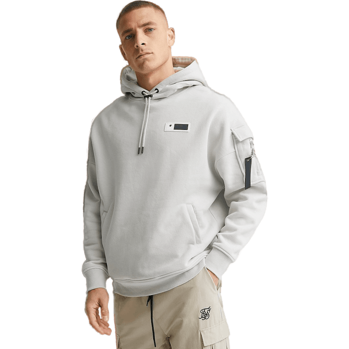 Sweat à capuche surdimensionné avec cordon de serrage