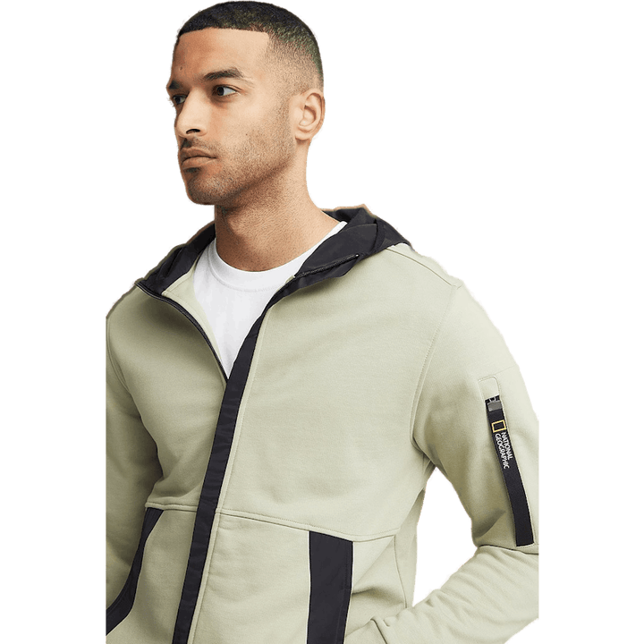 Zipped Sweat Jacket Desert