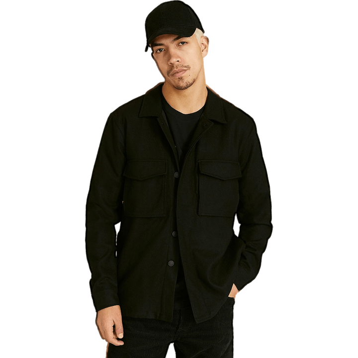 Gillespie Overshirt 0100-sort