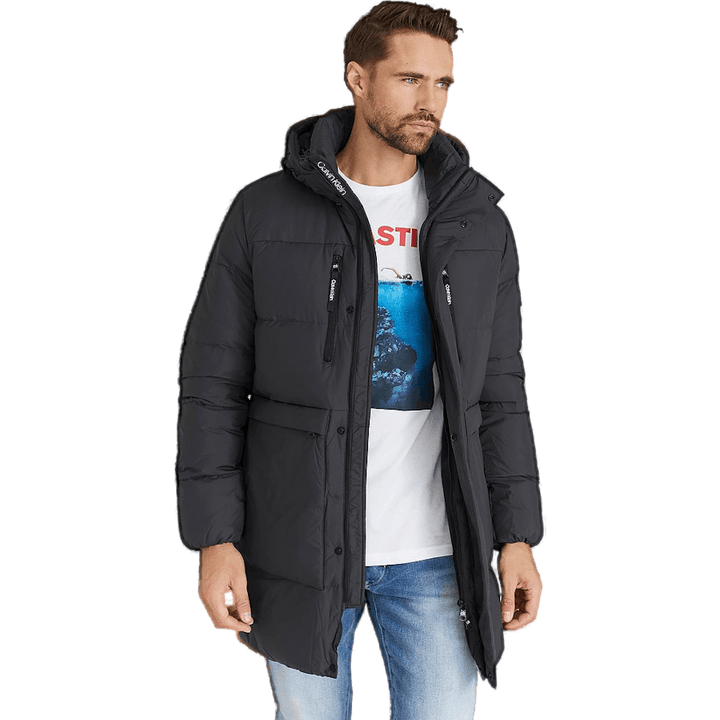 Calvin Klein Parka trapuntato riciclato Ck