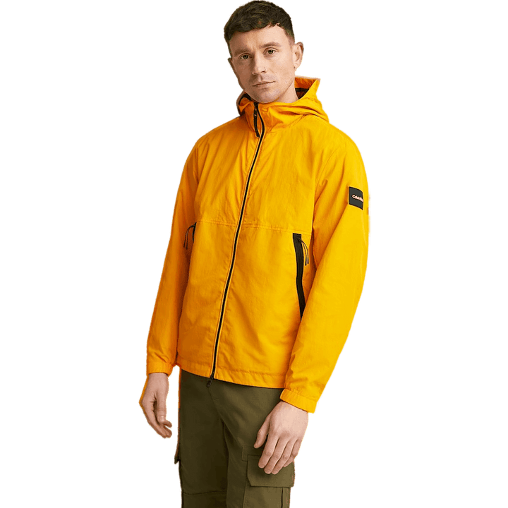 Crinkle Nylon Blouson W. Hood Flash