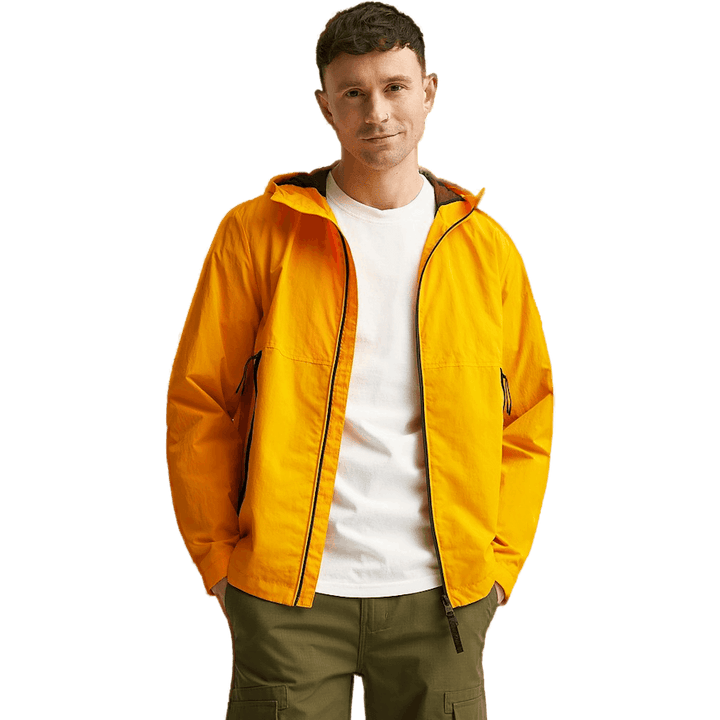 Crinkle Nylon Blouson W. Hood Flash