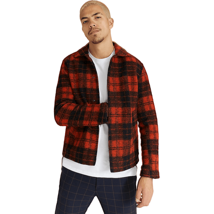 M Wool Shirt 103 Check