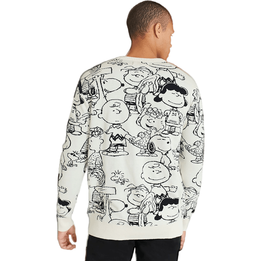 Sweater Mora Peanuts Aop Off-w Off-