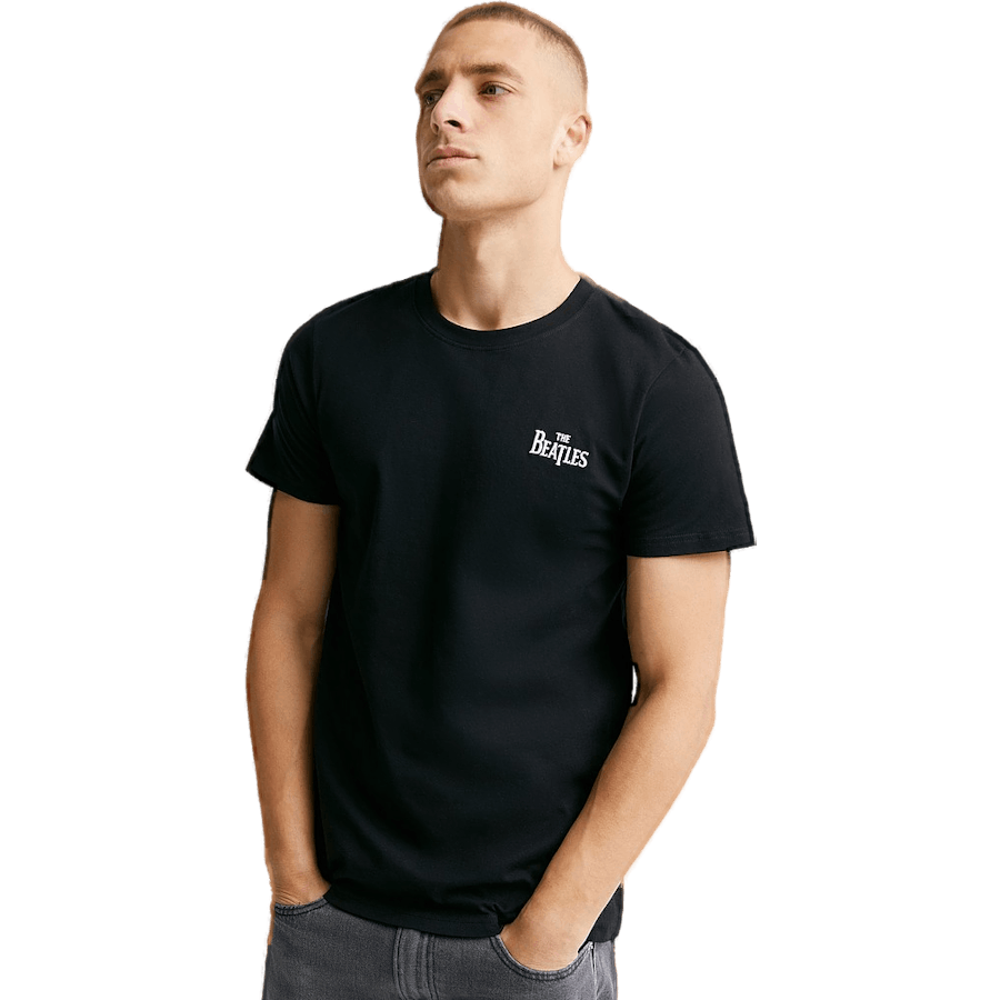 T-shirt Stockholm Beatles Logo Black