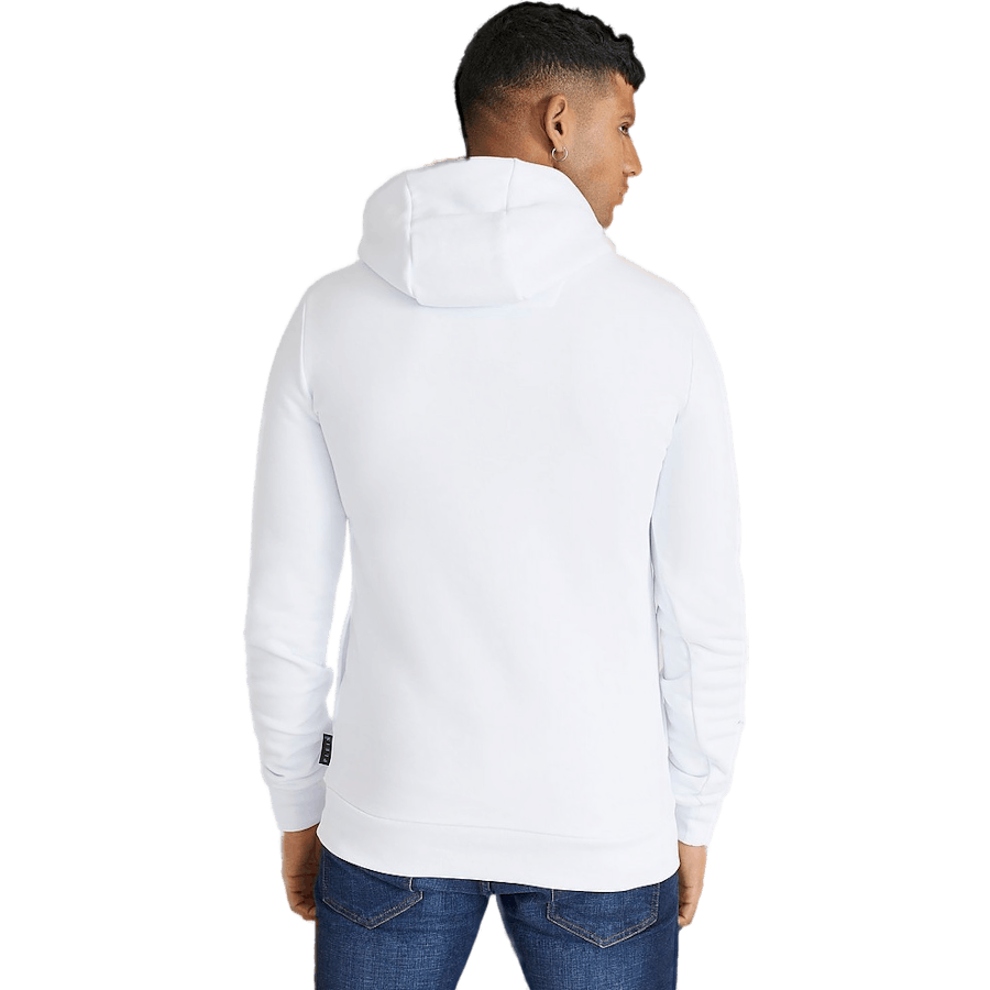 Hoodie Sweatshirt Istitutional 01 White