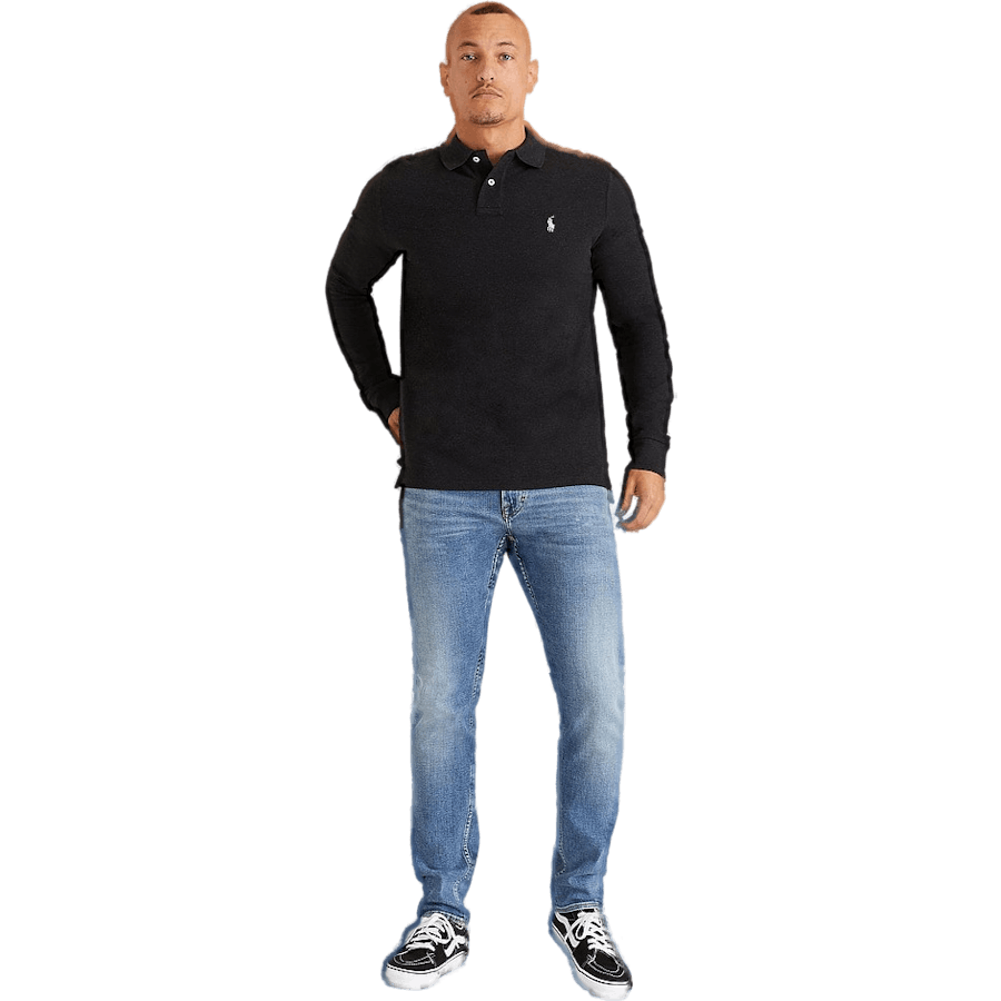 Polo Ralph Lauren L/s Custom Polo Shirt 051  Marl