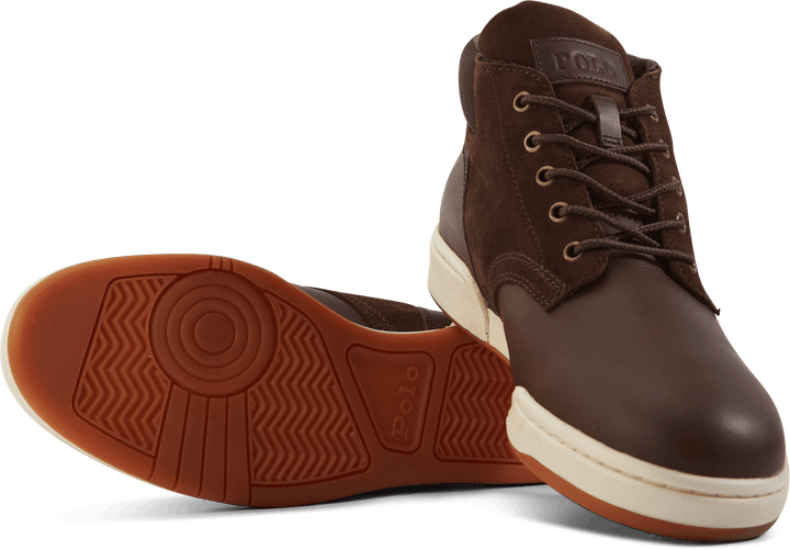 Polo Ralph Lauren Wasserdichter Leder-Sneaker-Stiefel