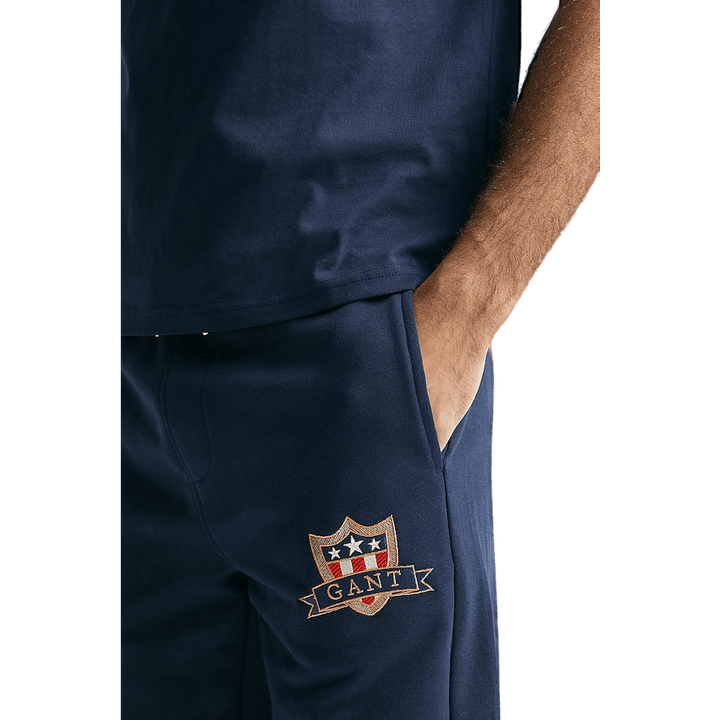 D1. Gant Banner Shield Pantaloni sera