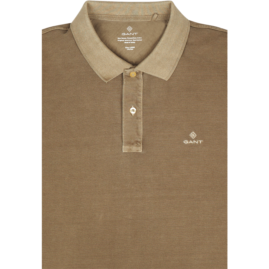 D2. Sunfaded Pique Ss Rugger Utility