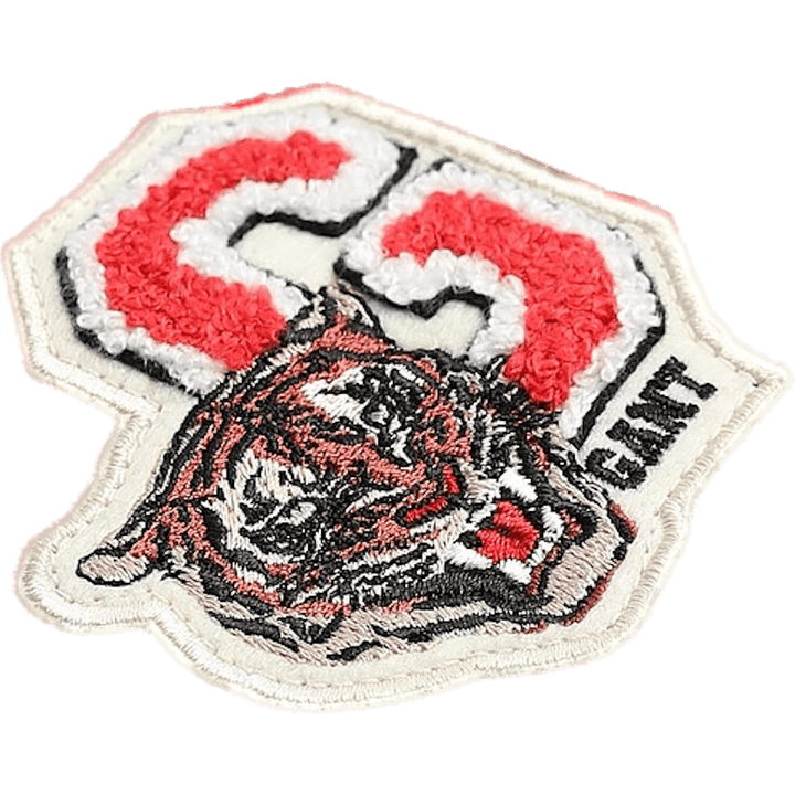 D2. Tiger Knitted Beanie Evening Blue