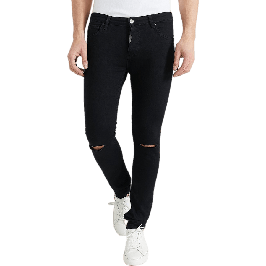 Nevada Jeans Black Cut