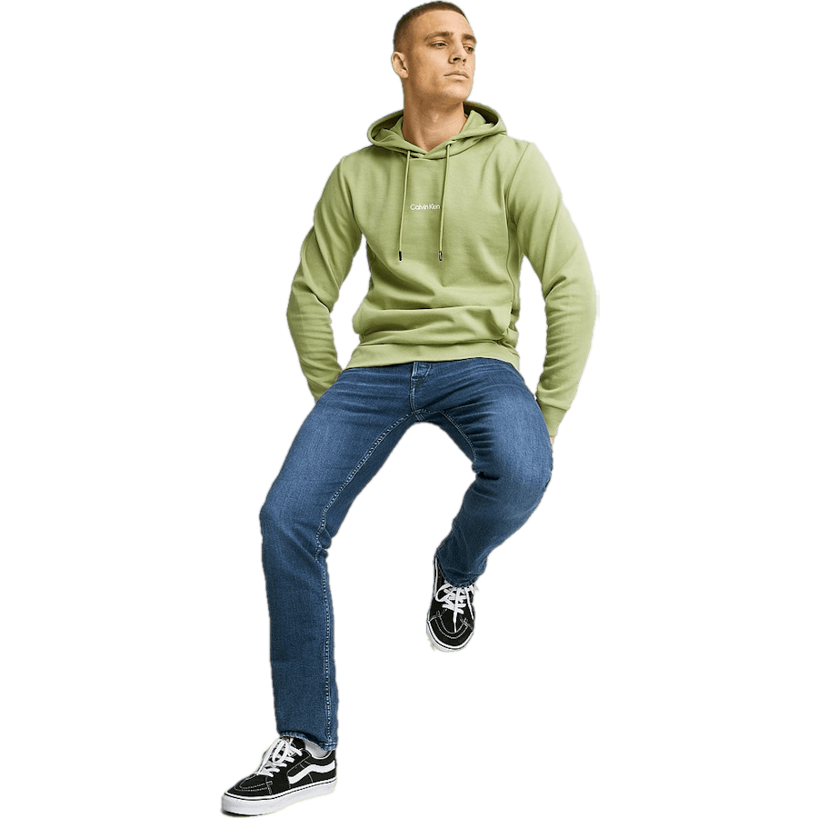 Interlock Micro Logo Hoodie Sage