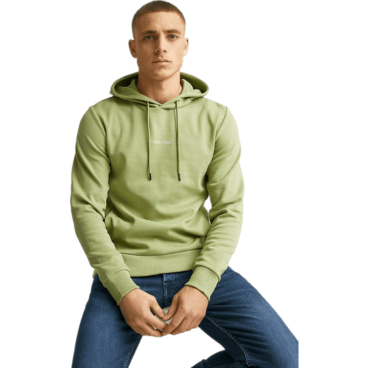 Interlock Micro Logo Hoodie Sage
